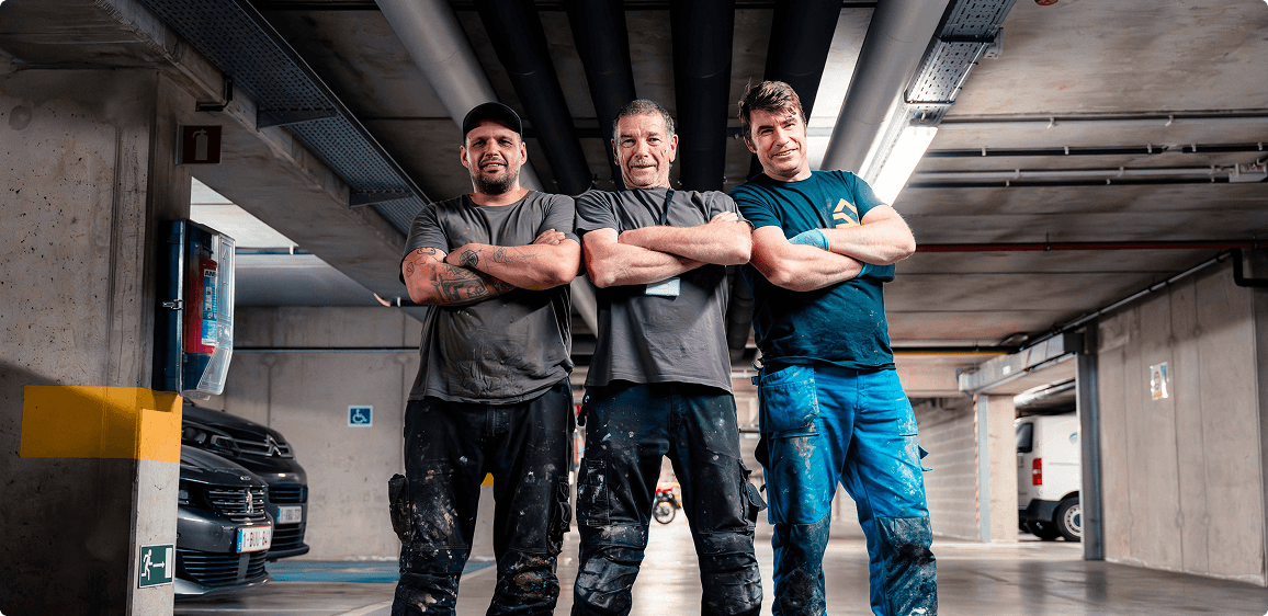 Vochtfixers gebouw